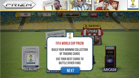 Panini Launches World Cup Prizm Mobile Game and iPhone App