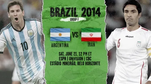 Argentina vs Iran: Starting Lineups And World Cup Open Thread