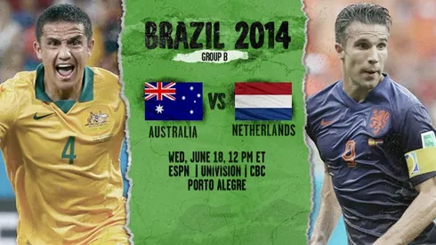 Netherlands vs Australia, Starting Lineups and World Cup Open Thread