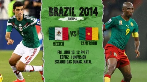 Mexico vs Cameroon, World Cup: Open Thread