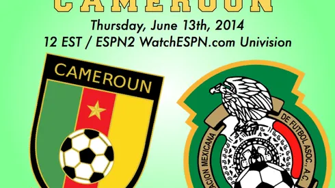 Lineups for Mexico vs Cameroon & Where to Watch the Game On TV