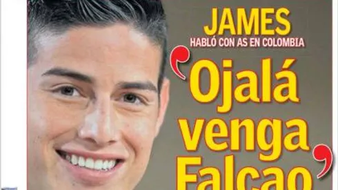 James Rodriguez Hopes Radamel Falcao Joins Him At Real Madrid