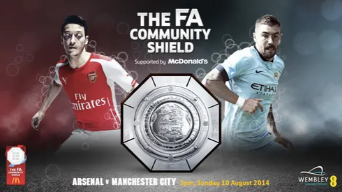Arsenal vs Manchester City, FA Community Shield: Starting Lineups, TV Times and Open Thread