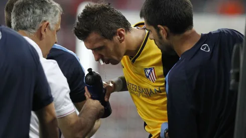 Atletico Madrid Striker Mario Mandzukic Facing Two Week Layoff
