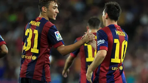Barcelona's Munir El Haddadi Benefiting From Luis Suarez's Four Month Ban