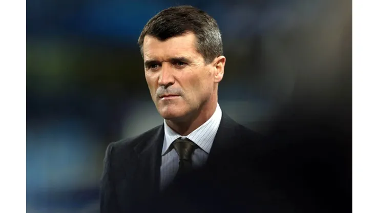 UEFA Champions League Group A, Anoeta Stadium, San Sebastián, Spain 5/11/2013 Real Sociedad vs Manchester United New Republic of Ireland assistant manager Roy Keane working for ITV tonight in San Sebastián Mandatory Credit ©INPHO/Donall Farmer