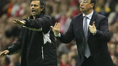 Jose Mourinho makes jokes about Rafa Benitez's weight