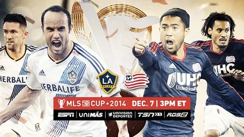 2014 MLS Cup: LA Galaxy vs New England Revolution