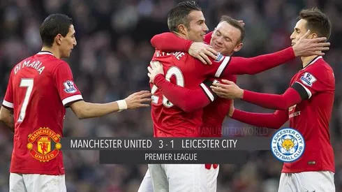 Manchester United 3-1 Leicester match highlights