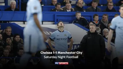 Chelsea stay five points clear after 1-1 draw against Manchester City