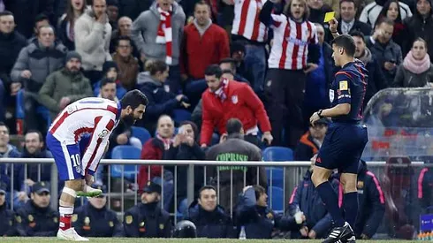 Referee who showed Turan a yellow card suspended for 2 weeks