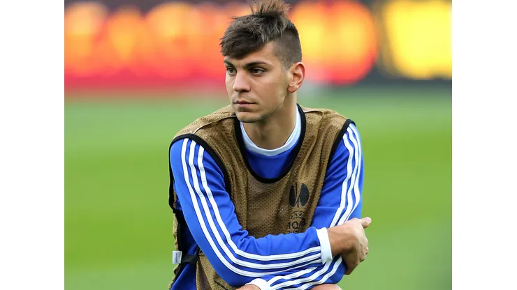 GEPA-02101343042 – WIEN,AUSTRIA,02.OKT.13 – FUSSBALL – UEFA Europa League, Gruppenphase, SK Rapid Wien vs Dynamo Kiew, Vorberichte, Abschlusstraining Kiew. Bild zeigt Aleksandar Dragovic (Kiew). Foto: GEPA pictures/ Mario Kneisl