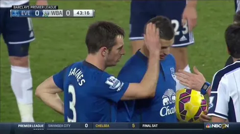 Everton defender Leighton Baines ruled out for 3 more months after ankle surgery