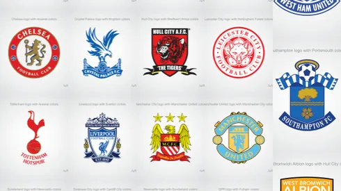 Crests of Premier League Clubs Reimagined