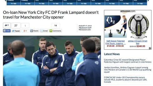 MLS Digs a Deeper Hole By Spinning Frank Lampard Fiasco