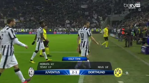 Juventus 2-1 Borussia Dortmund match highlights