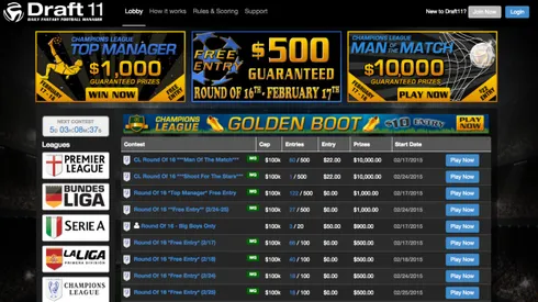 How to play Draft11.com, the daily fantasy soccer game