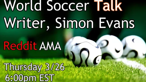 Simon Evans is doing a Reddit AMA to answer your soccer-related questions