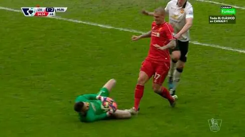 Martin Skrtel denies FA charge of violent conduct from Liverpool-Man United match
