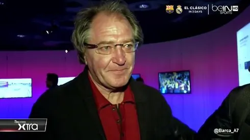 Watch Ray Hudson visiting Barcelona's Camp Nou