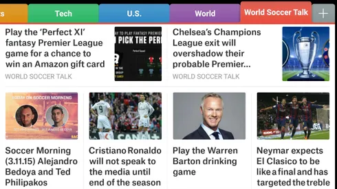 SmartNews app launches World Soccer Talk channel