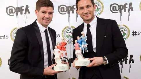 PFA salutes MLS-bound Steven Gerrard and Frank Lampard with merit awards