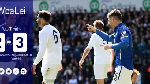 WBA 2-3 Leicester City match highlights