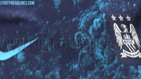 Leaked photos of Manchester City away shirt for 2015-16 season