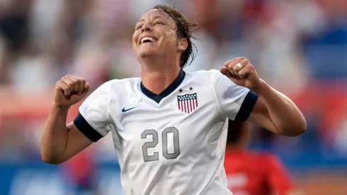 USWNT’s Abby Wambach under pressure ahead