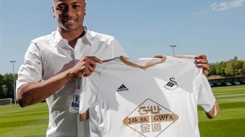 Swansea sign Ghana striker Andre Ayew on free transfer from Marseille