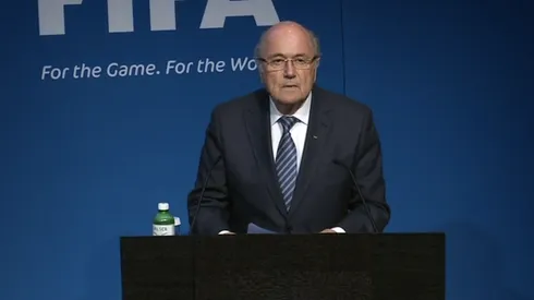 FIFA President Sepp Blatter announces he will step down