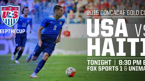 Where to find USA vs. Haiti Gold Cup game on US TV and Internet