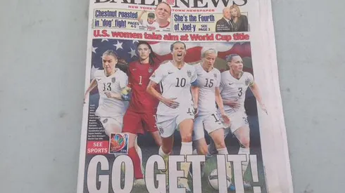 Newspaper front covers ahead of Women’s World Cup final