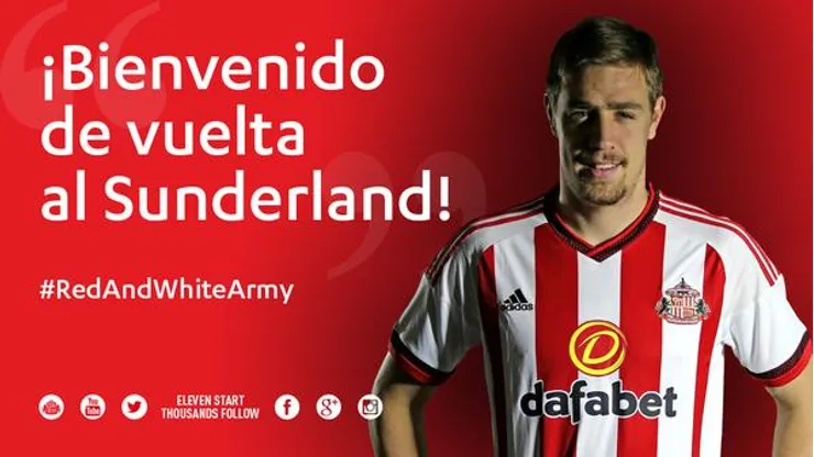 Liverpool defender Sebastian Coates signs for Sunderland