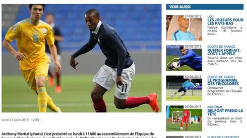 Man United close to finalizing £36 million deal for Anthony Martial