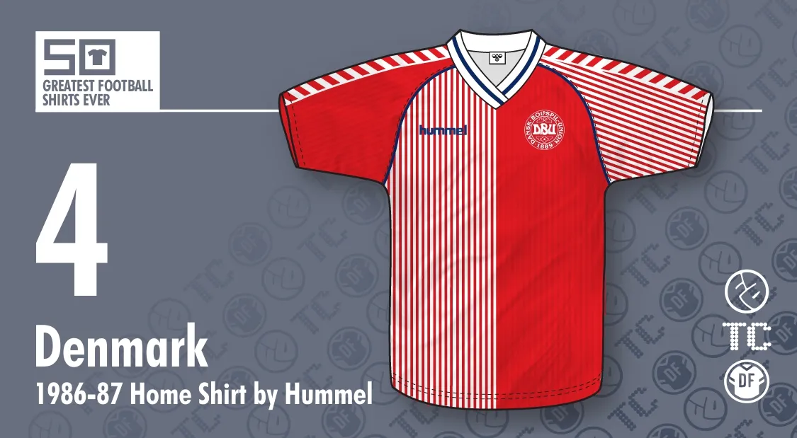 50 greatest soccer jerseys ever, Denmark