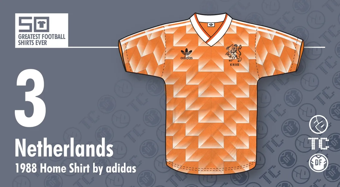 50 greatest soccer jerseys ever, Netherlands