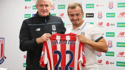 Shaqiri ignores Effenberg remarks that Stoke move was for money