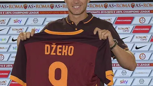 Manchester City striker Edin Dzeko joins AS Roma on loan