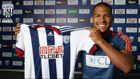 West Brom unveils £12 million record signing Salomon Rondon