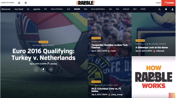 Rabble.tv launches website redesign and new chapter in its soccer growth