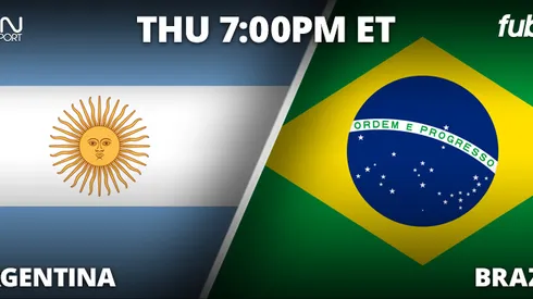 Where to find Argentina vs. Brazil on US TV and streaming