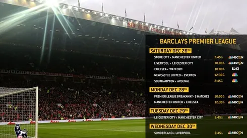 Commentators for Premier League matches on NBC Sports, Gameweeks 18 through 19