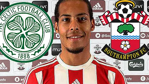 Virgil van Dijk follows well-trodden path from Celtic to Southampton