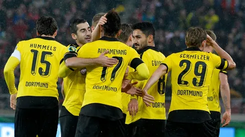 Aubameyang nets 30th goal as Dortmund reach DFB-Pokal semis