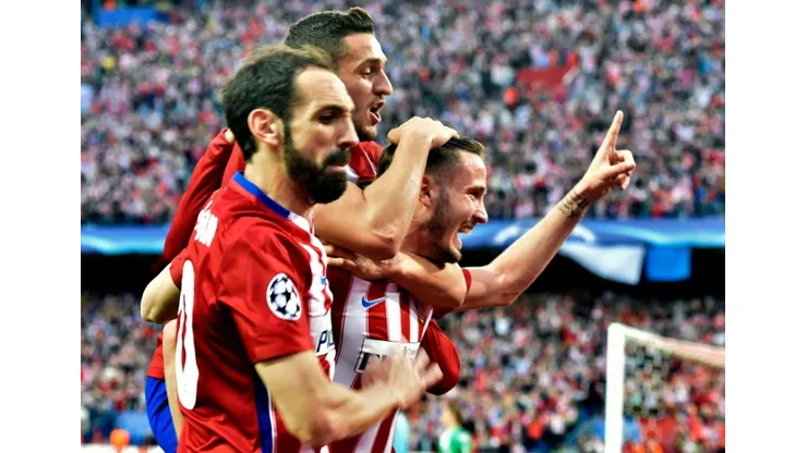 Atletico Madrid in the UEFA Champions league in 2016.
