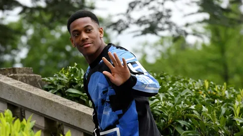 Martial the newcomer off France's football assembly line