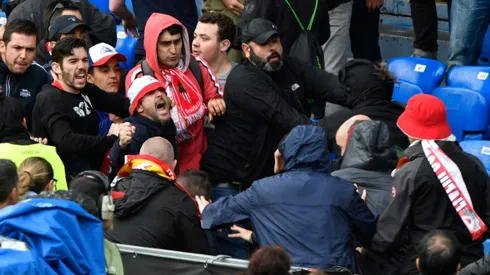 Fan violence breaks out at Europa League final