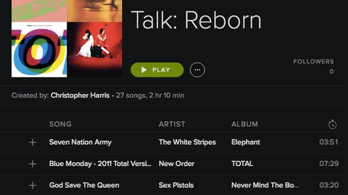 Listen to the World Soccer Talk playlist on Spotify