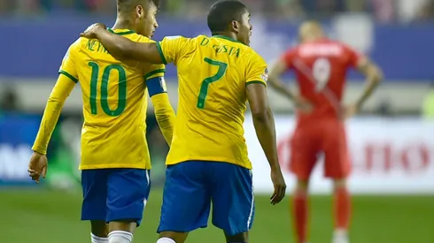 Neymar, Costa star in Brazil Olympic football lineup